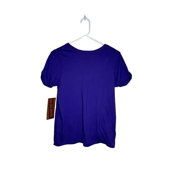 NWT Retro Brand University of Washington Huskies Tee Purple Small - Picture 4 of 4